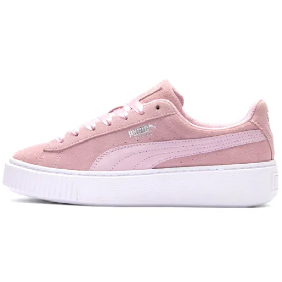 Fenty Beauty X Puma Suede Skateboarding Shoes Women's Low-top Pink