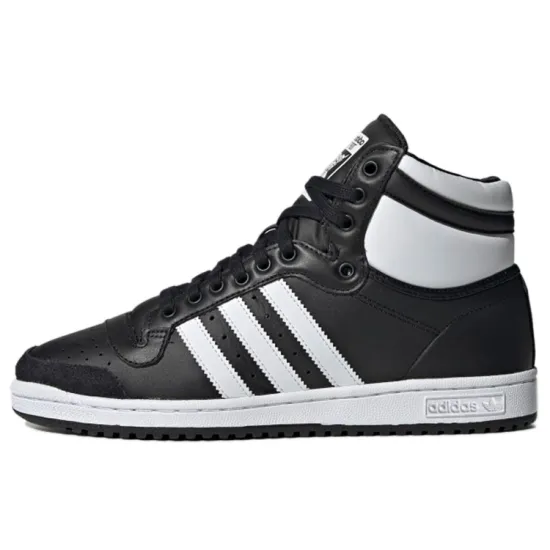 Adidas Top Ten Hi Black White