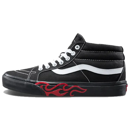 Vans Sk8 Mid Flame Cut Out