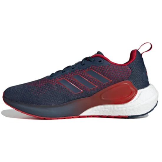Adidas Alphalava Running Shoes Unisex Low-top Blue/Red