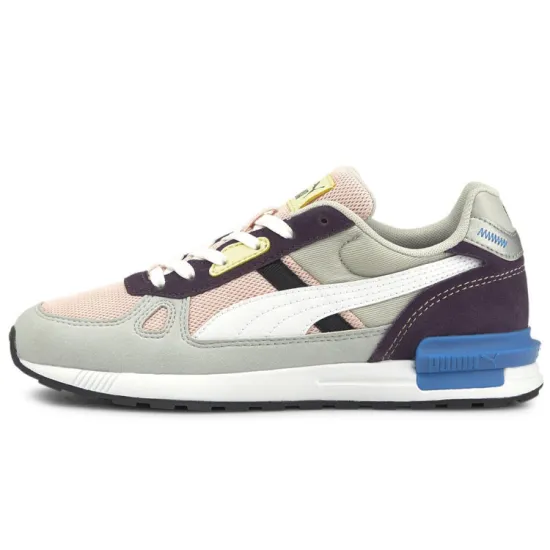 PUMA Graviton Pro Running Shoes Unisex Low-top Grey/pink/purple/blue