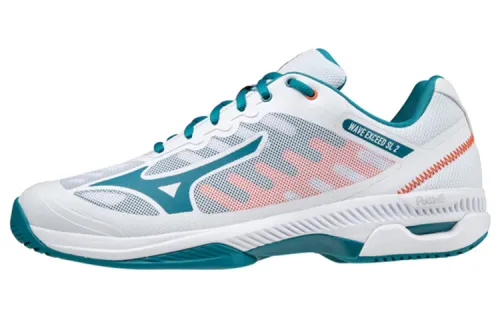Mizuno Textile, Synthetic Leather Slip Resistant, Abrasion Resistant, Breathable Low top Tennis Shoes Men's