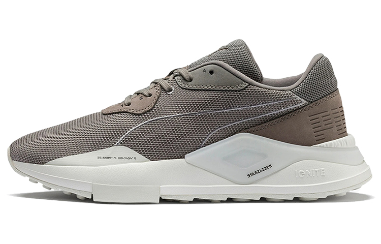 PUMA Shoku Casual Shoes Women's Low Top Gray/Brown/White