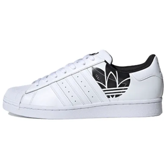 Adidas Superstar White Black Trefoil