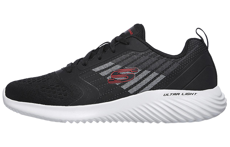 Skechers Bounder Casual Low top Running Shoes Men's Black