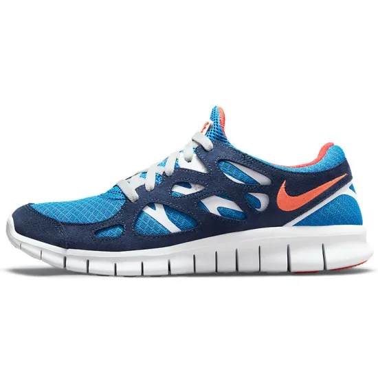 Nike Free Run 2 Light Photo Blue Orange