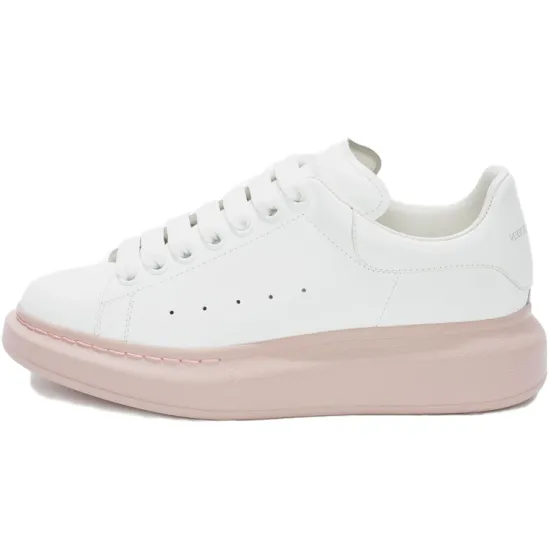 Alexander McQueen Oversized Sneaker 'White Pink Sole' Women's