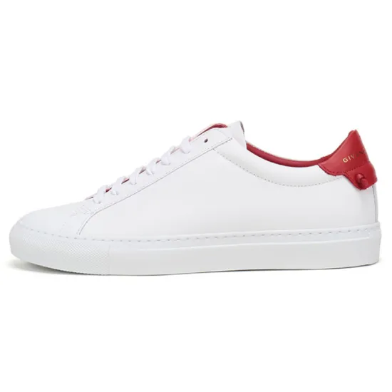 Givenchy Urban Skateboard Shoes Women's Low-Top Red White