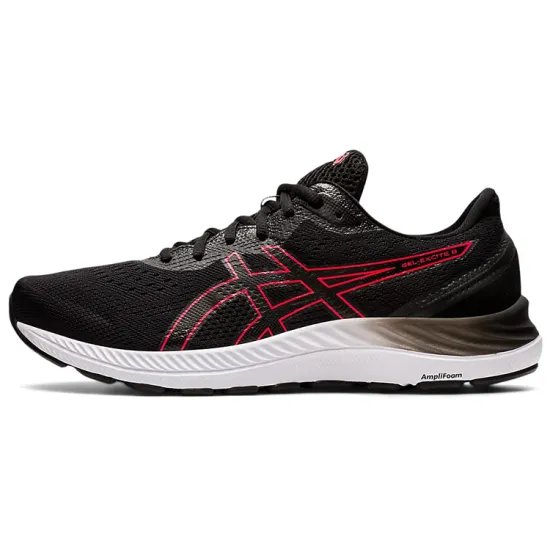 Asics Gel Excite 8 4E Wide 'Black Electric Red'