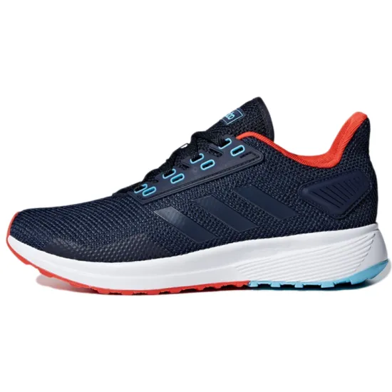 adidas Duramo 9 Running Shoes Women's Low-top Blue/Orange