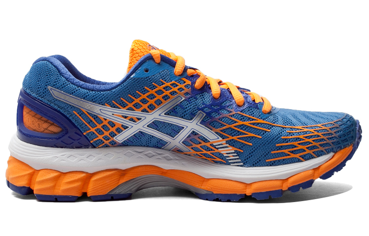 Asics GEL Nimbus 17 Low top Running Shoes Women’s Blue Orange