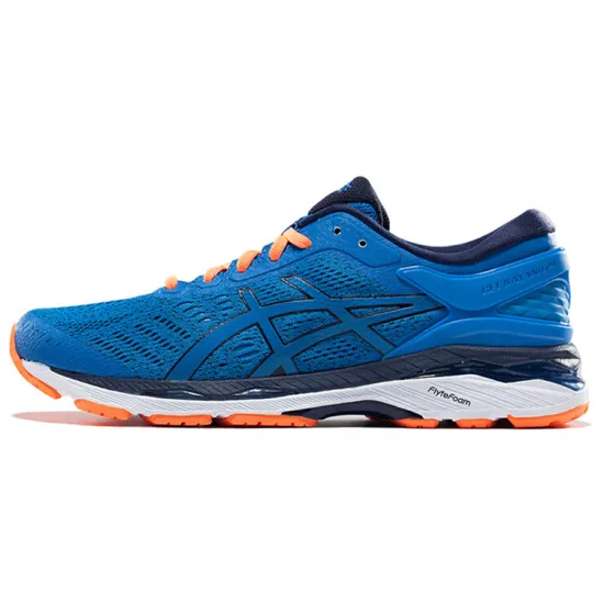Asics Gel-Kayano 24 Running Shoes Men Low-top Blue/orange