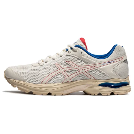 Asics Gel-Flux 4 Running Shoes Men Low-top Beige/Blue