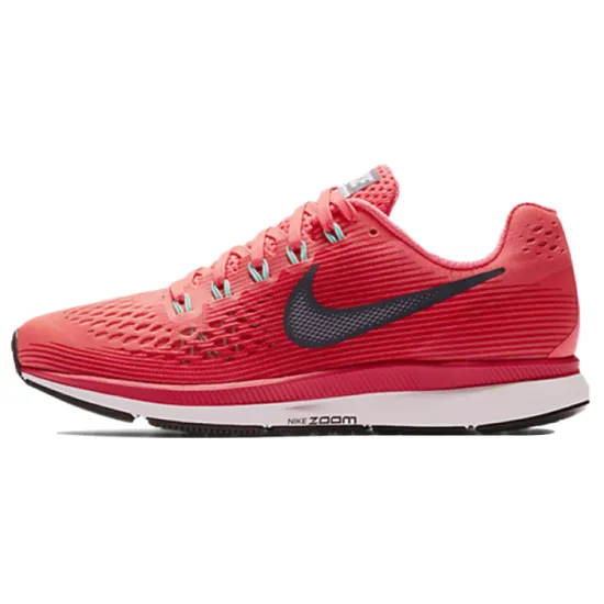 Nike Pegasus 34 Running Shoes Women's Low-top Red/White/Black
