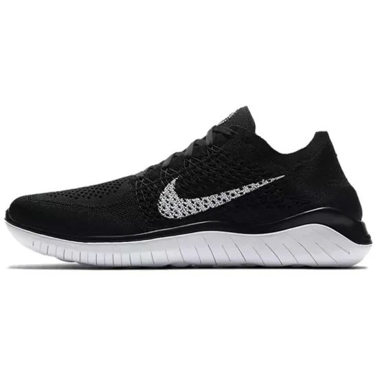 Nike Free RN Flyknit 2018 Black White