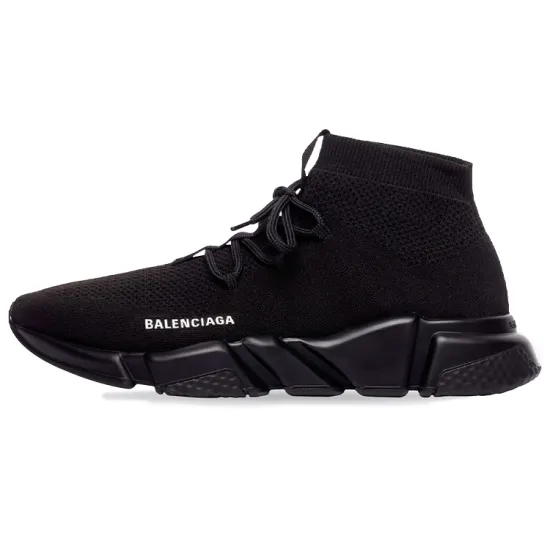 Balenciaga Speed Lace-Up Sneaker 'Black'