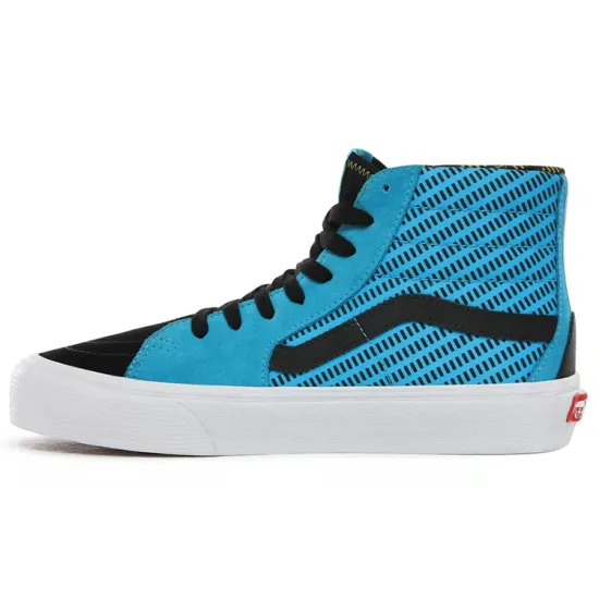 Vans SK8 Skateboarding Shoes Unisex High-top Blue/Black