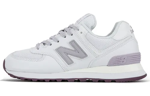 New Balance 574 White/Purple Women's