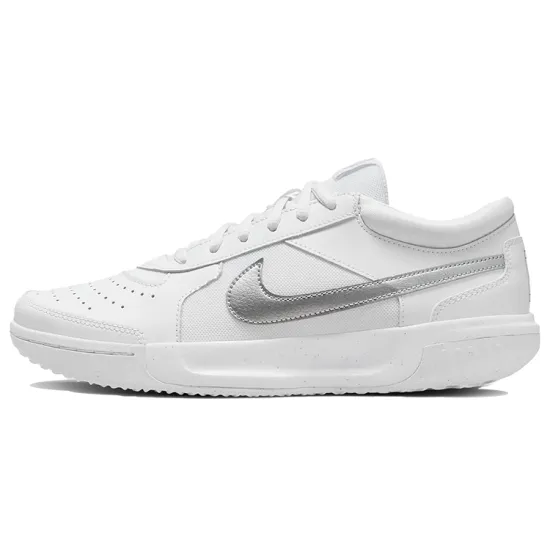 Nike Women's NikeCourt Zoom Lite 3 'White Metallic Silver'