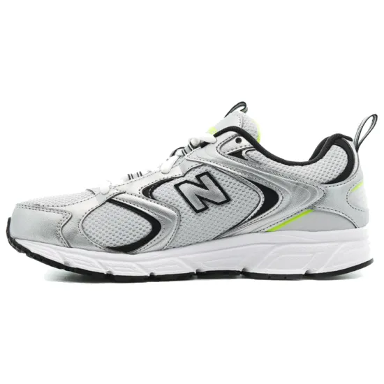 New Balance 408 Running Shoes Unisex Low-top White/silver/black/yellow