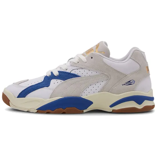 PUMA Performer Tennis Shoes Unisex Low-top White/Gray