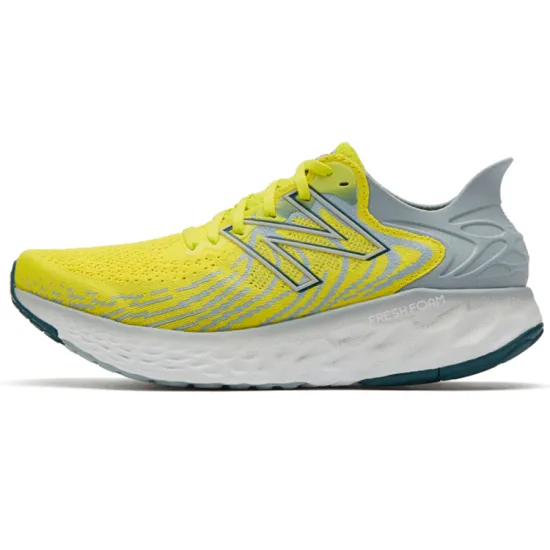 New Balance NB 1080 Running Shoes Men Low-top Yellow/light Gray