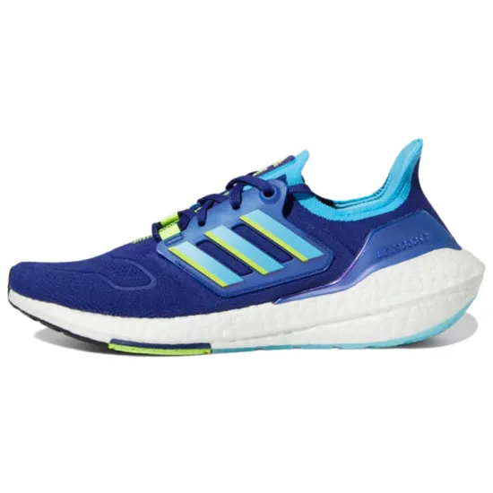 Adidas Ultra Boost 22 Legacy Indigo Sky Solar Yellow