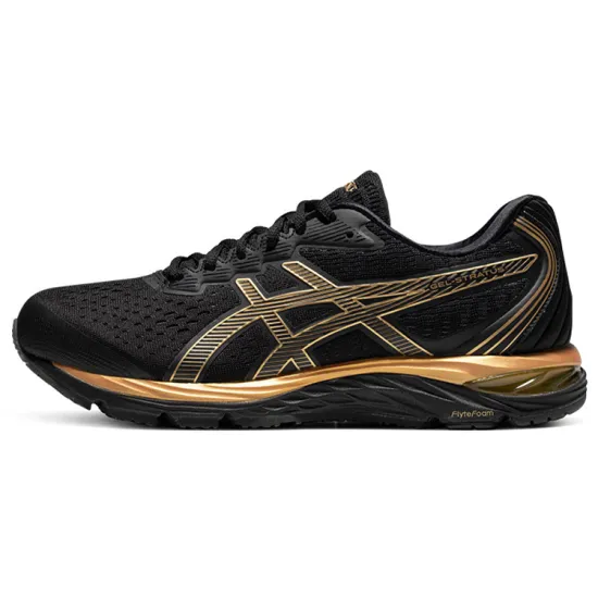 Asics Gel-Stratus Running Shoes Men Low-top Black/Gold