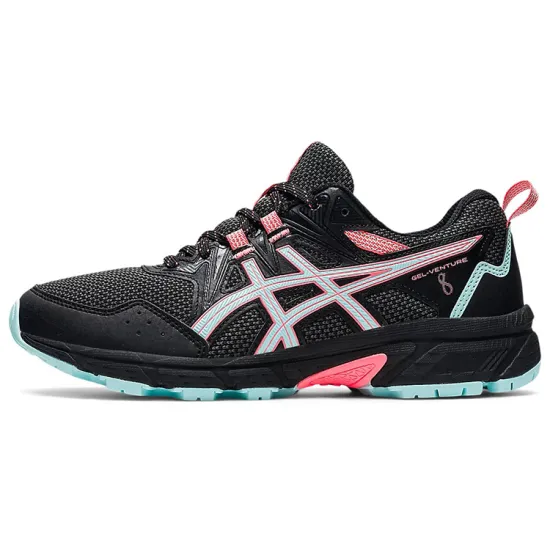 Asics Women's Gel Venture 8 'Black Clear Blue'