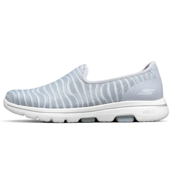 Skechers Go Walk 'Light Silver Grey' Women's