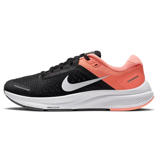Nike Zoom Structure 23 Running Shoes Women's Low-top Pink/Black