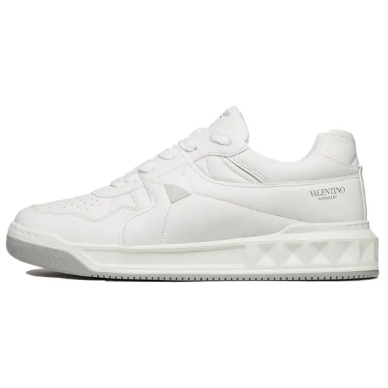 Valentino One Stud Low 'White Grey' 2023
