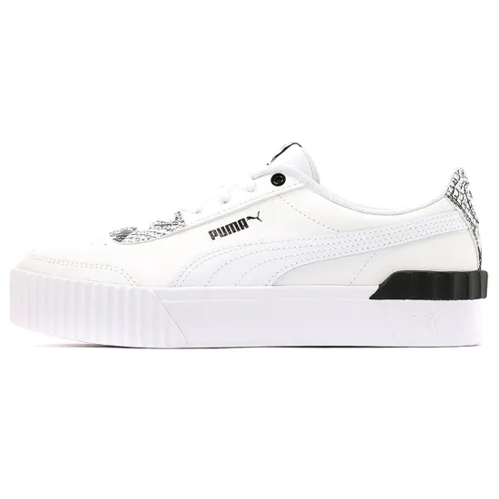 PUMA Carina Lift Casual Shoes For White/Black Women's