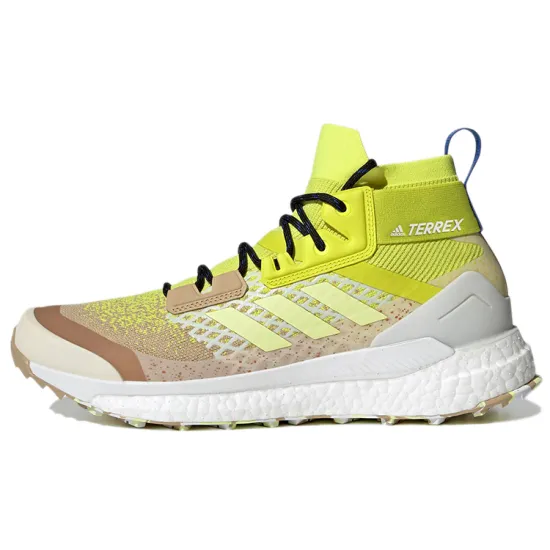 Adidas Terrex Free Hiker Primeblue Beige Tone Pulse Yellow