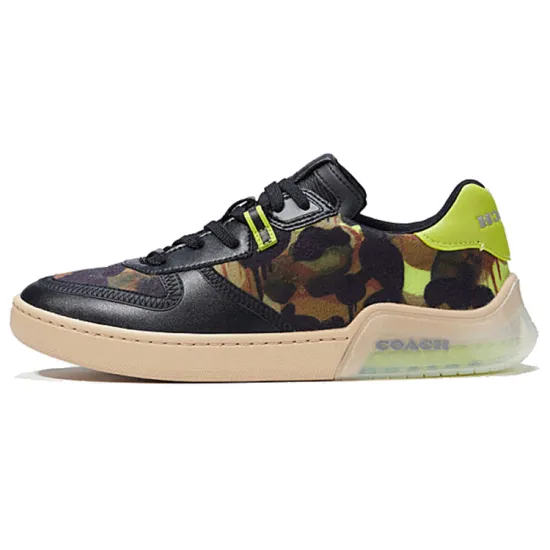 COACH Citysike Stylish Skateboarding Shoes Men's Camouflage