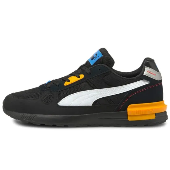 PUMA Graviton Pro Running Shoes Unisex Low-top Black/Yellow/Blue