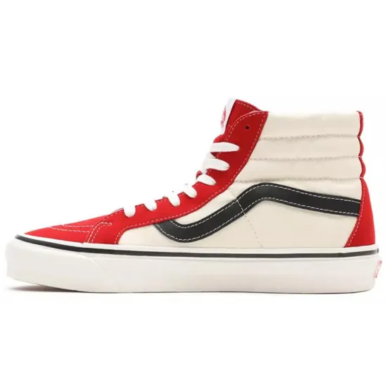 Vans SK8 Hi 38 DX Anaheim Factory White Red