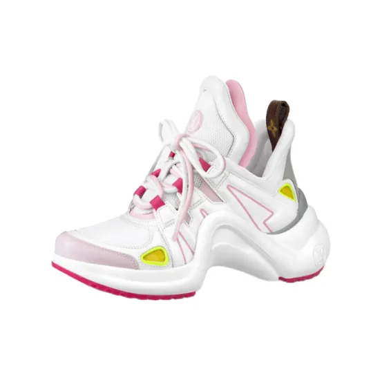 LOUIS VUITTON Archlight 1.0 Sneakers 'White Pink Red' Women's