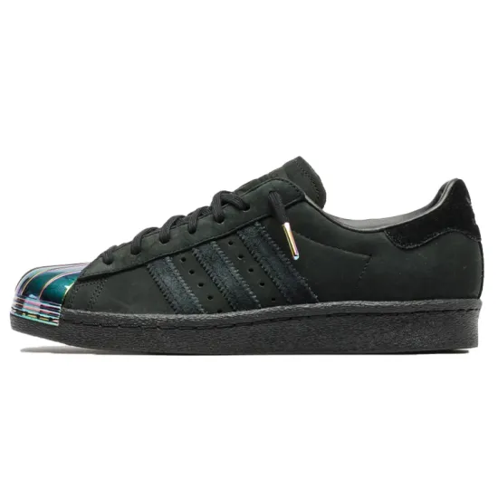 Adidas Originals Superstar Series Skateboard Shoes Women's Low-top Dark Green