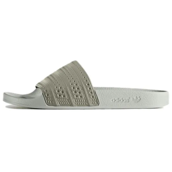 Adidas Originals Adilette Tech Beige/Tech Beige-Linen Green