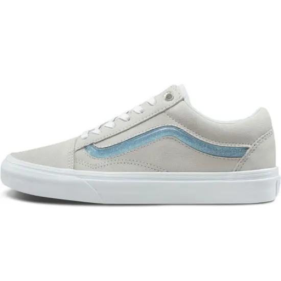 Vans Old Skool Skateboarding Shoes Women's Low-top Gray