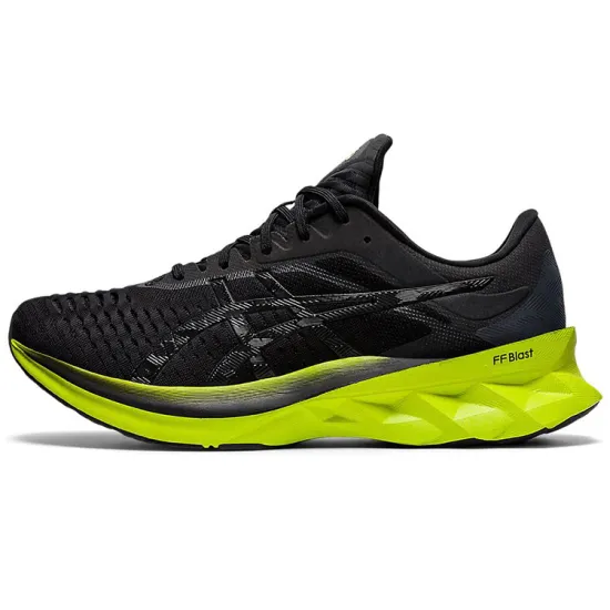 Asics Novablast 'Black Lime Zest'