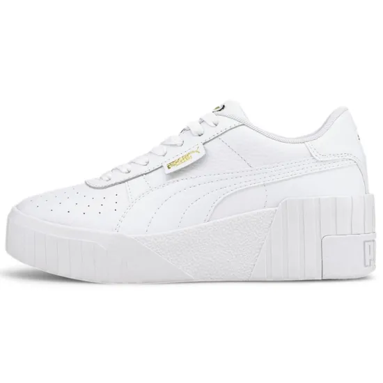 Puma Women's Cali Wedge 'Triple White'
