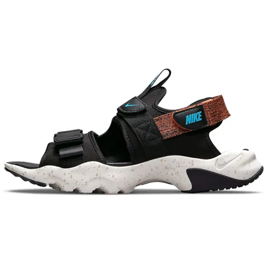Nike Canyon Beach Sandals Men Black/Blue/Orange
