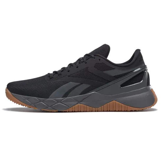 Reebok Running Shoes Men Low-top Black/Gray