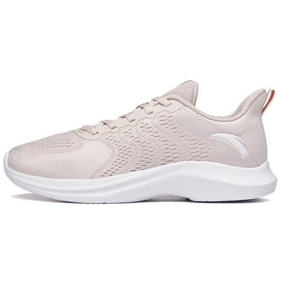 Anta Running Collection Breathable Lightweight And Wear-Resistant Low-Top Running Shoes Women's Lotus Gray Sports