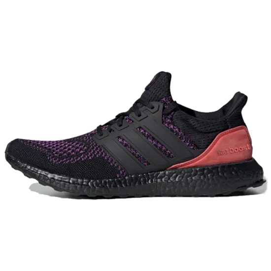 Adidas Ultra Boost Core Black Active Purple Shock Red