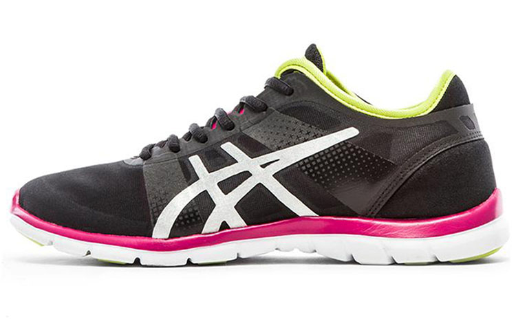 ASICS Gel Fit Nova Running Shoes Women's Low Top Black/White