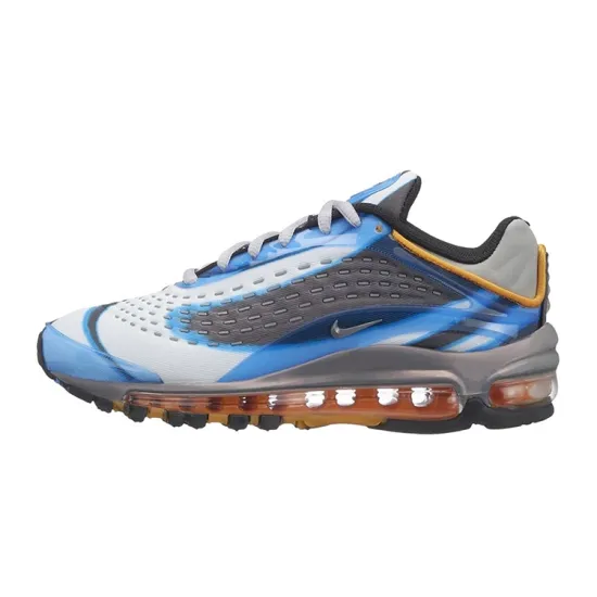 Nike Air Max Deluxe Running Shoes Women's Low-top Silver/Blue/Orange