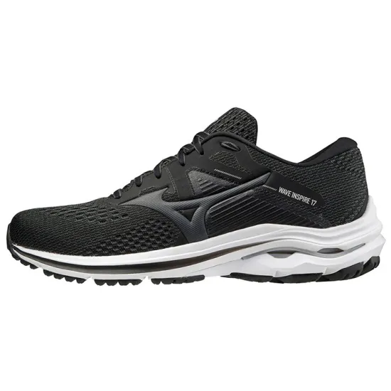 Mizuno Wave Inspire 17 Running Shoes Men Low-Top Black